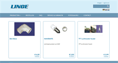 Desktop Screenshot of lince.nl