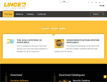 Tablet Screenshot of corsi.lince.net