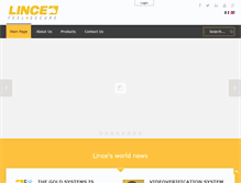 Tablet Screenshot of lince.net